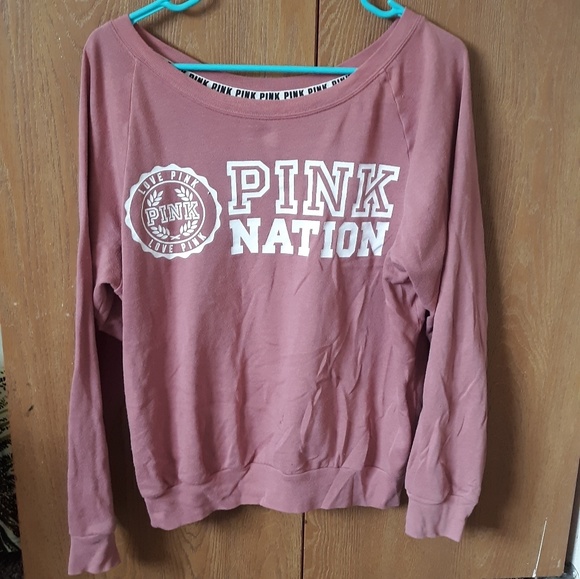 PINK Victoria's Secret Tops - Pink long sleeve shirt